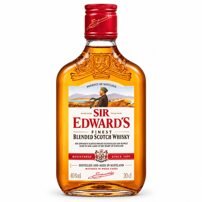 Mini whisky Sir Edward's 40% 0,2 L