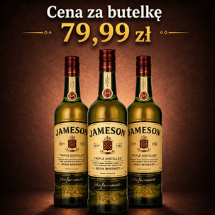 Whisky Jameson Irish 0,7 l 3 butelki