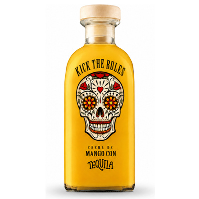 Likier KICK THE RULES Tequila Cream Mango 15% 0,7L