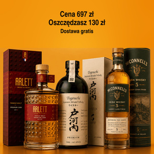 Zestaw Degustacyjny Whisky – Trzy Wyjątkowe Beczki Świata