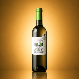 Wino Petit Bellot Blanc Bezalkoholowe 0% 0,75 L