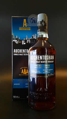 WHISKY AUCHENTOSHAN THREE WOOD  43%  0,7L