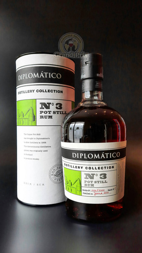 RUM DIPLOMATICO DISTILLERY COLLECTION NO.3 POT STILL  47%  0,7L