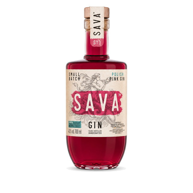 GIN Sava Pink 40% 0,7l