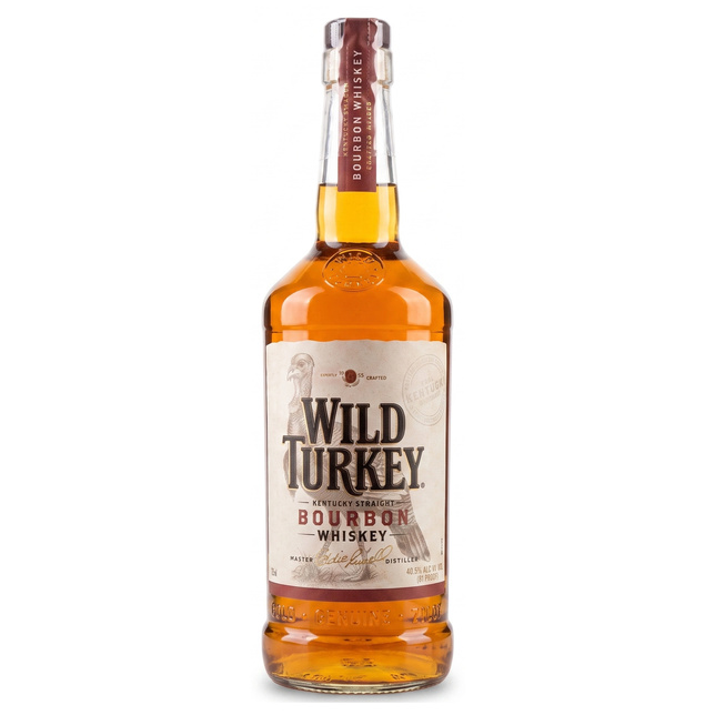 BOURBON WILD TURKEY 81 PROOF 40,5% 0,7L