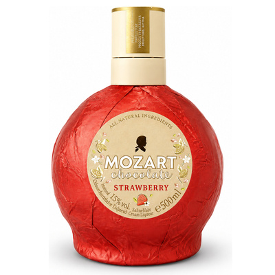 LIKIER MOZART STRAWBERRY 15% 0.5L