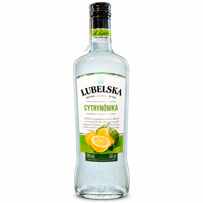 WÓDKA CYTRYNÓWKA LUBELSKA 28% 0,5l