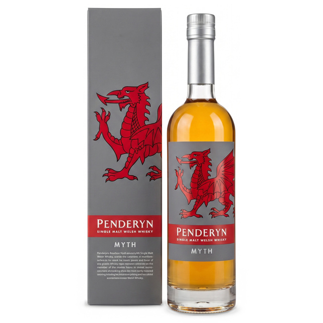 PENDERYN BOURBON MYTH 41% 0,7L