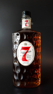 SEAGRAM'S 7 CROWN RETRO BOTTLE 40%  0,75L