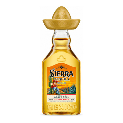 Mini Tequila Sierra Reposado 35% 0,05 L