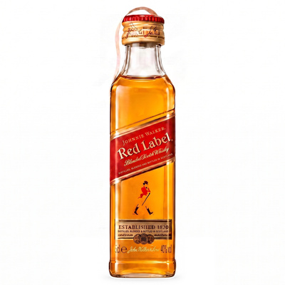 Mini WHISKY JOHNNIE WALKER RED LABEL 40%  50ML