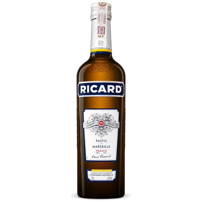 APERITIF RICARD PASTIS DE MARSEILLE 45% 0,7L