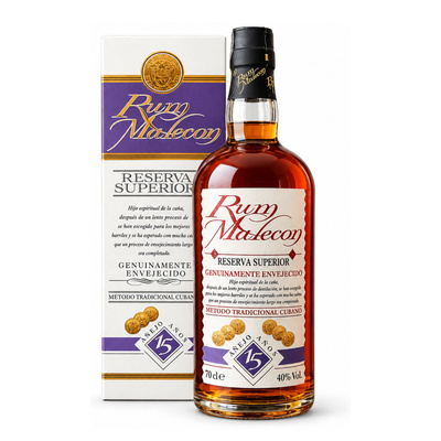 MALECON 15YO  40%  0,7L