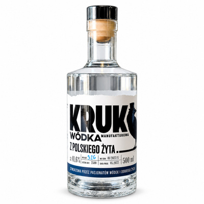 WÓDKA KRUK WÓDKA POLSKIE ŻYTO 0,5L