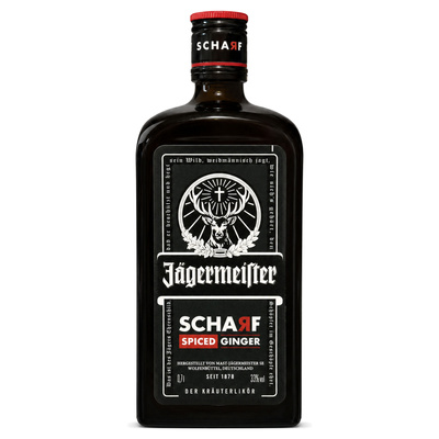 LIKIER JAGERMEISTER SCHARF HOT GINGER 33% 0,7L
