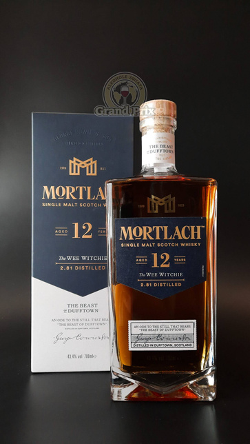 WHISKY MORTLACH 12YO 43,4%  0,7L