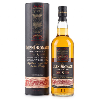 GLENDRONACH 8YO THE HIELAN  46%  0,7L
