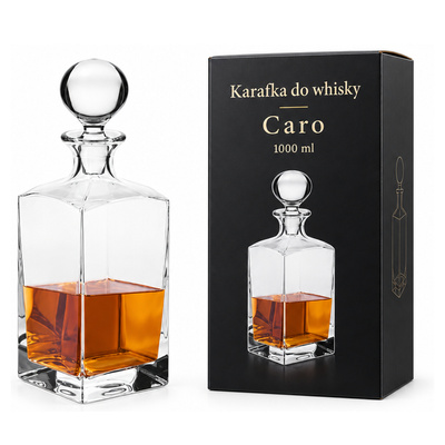 Karafka do whisky Caro 1000 ml