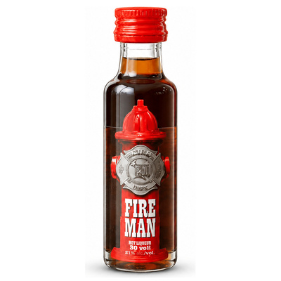Mini Likier Fireman 30% 0,02l