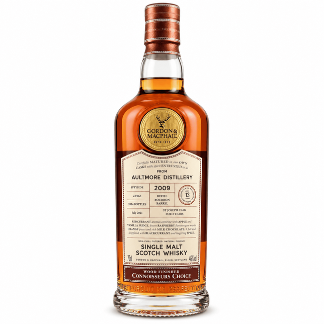Whisky Connoisseurs Choice WF Aultmore St. Joseph 2009 Speyside SM 45% 0,7 L