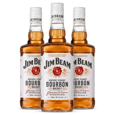 Bourbon Jim Beam 0,7 l 3 butelki