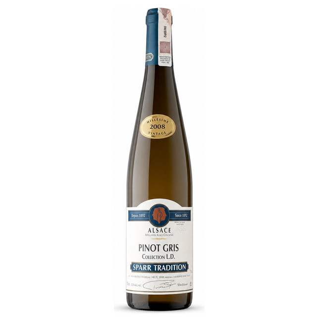 SPARR PINOT GRIS COLLECTION 13% 0,75L