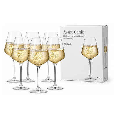 Kieliszek Avant-Garde do wina białego chardonnay 460 ml 6 szt