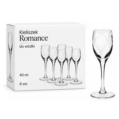 Kieliszek Romance do wódki 40 ml 6 szt