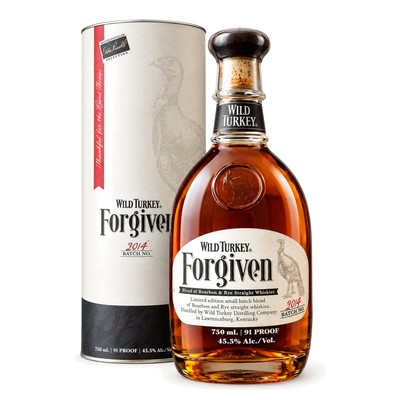 WILD TURKEY FORGIVEN 2014 RELEASE 45,5%  0,75L