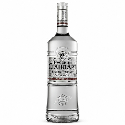 RUSSKIJ STANDARD PLATINUM 40% 1L ( po sprzedaży produkt wycofany)