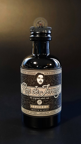 Mini Rum RON DE JEREMY SPICED 38% 50ML