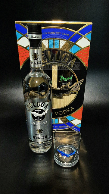 BELUGA NOBLE 40% 0,7 L + GLASS