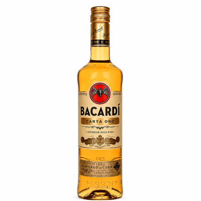 Rum BACARDI CARTA ORO 37,5% 0,7l 3 butelki