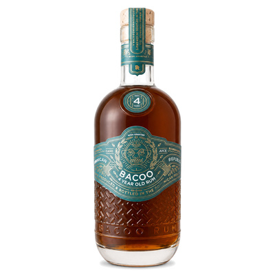 RUM BACOO 4YO  40%  0,7L