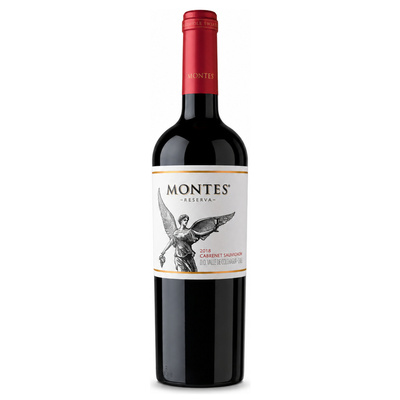 MONTES  RESERVA CABERNET SAUVIGNON 14,5% 0,75L