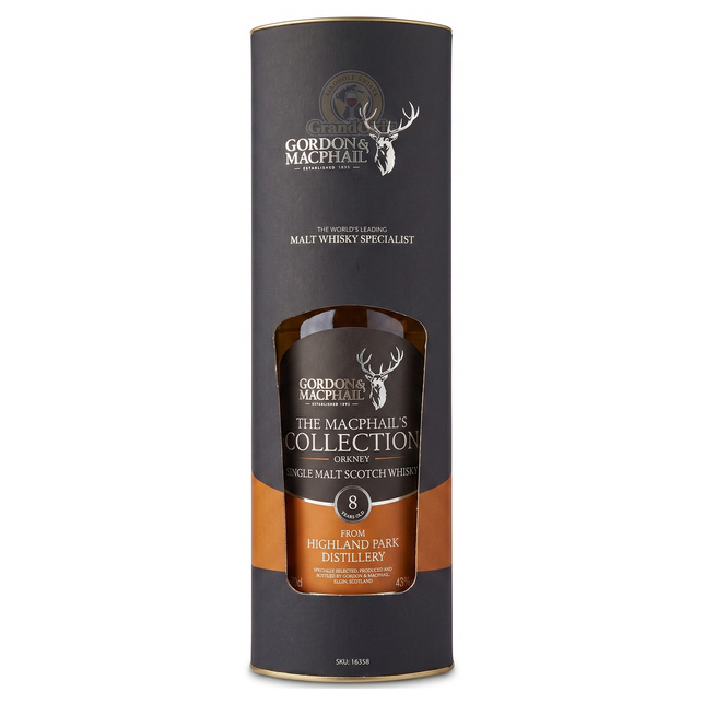 HIGHLAND PARK 8YO THE MACPHAIL'S COLLECTION 43% 0,7L