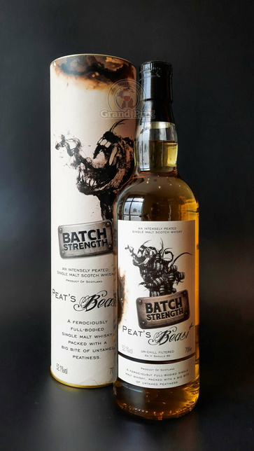 WHISKY PEATS BEAST CASK STRENGTH 52,1% 0,7L