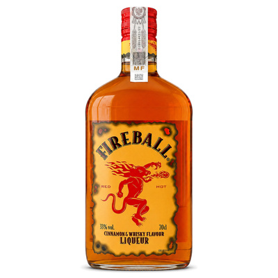 LIKIER FIREBALL CINNAMON WHISKY 33% 0,7L