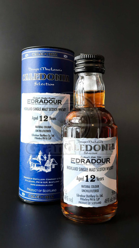 MINI WHI. EDRADOUR CALEDONIA  12YO 46%  50ML