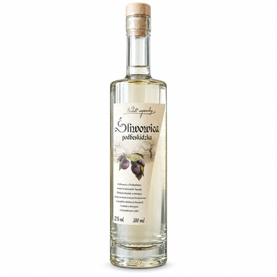 WÓDKA ŚLIWOWICA PODBESKIDZKA 72% 0,5L