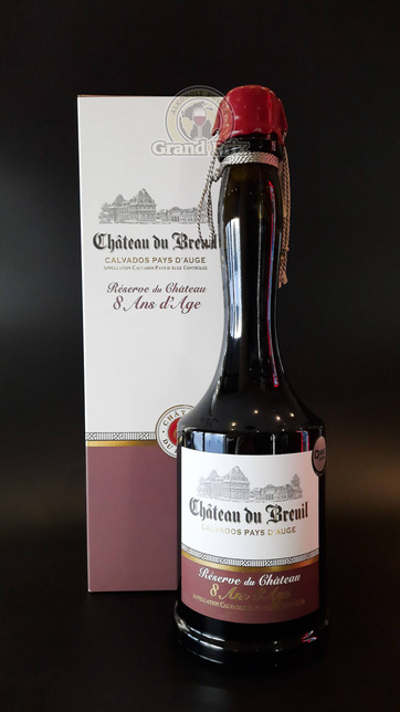 CALVADOS  CHATEAU DU BREUIL 8YO 40% 0,7L