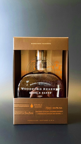 BOURBON WOODFORD DOUBLE OAKED 43,2% 0,7L