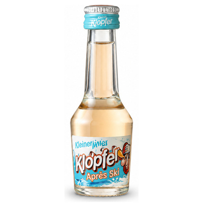 Mini Likier Kleiner Klopfer Aprčs Ski  0,02L Feige 16,4%
