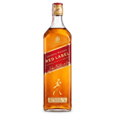 WHISKY JOHNNIE WALKER RED LABEL 40% 1L