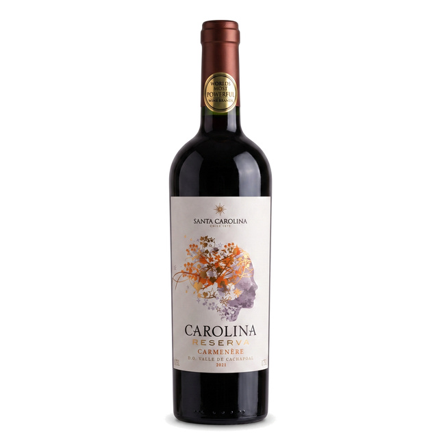 WINO SANTA CAROLINA RESERVA CARMENERE 2021 0,75L