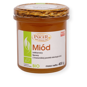 MIÓD PUCER LIPOWY EKO 400g