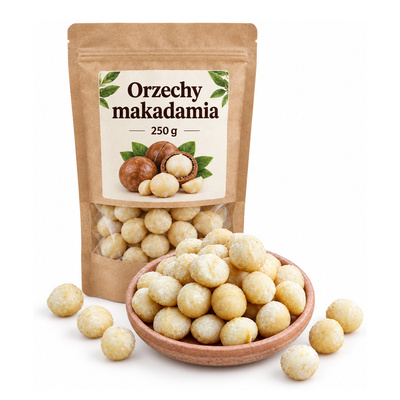 Orzechy makadamia 250g