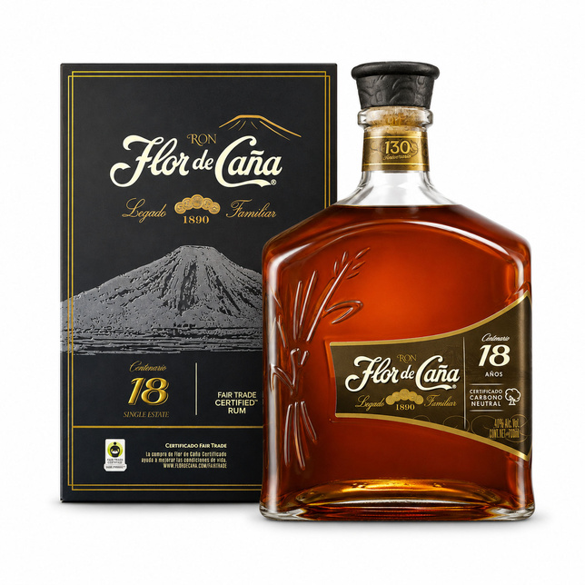RUM FLOR DE CANA 18YO 40% 0,7L