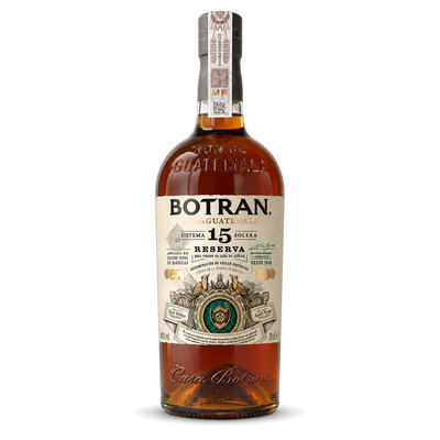 BOTRAN 15YO SOLERA RESERVA  40%  0,7L