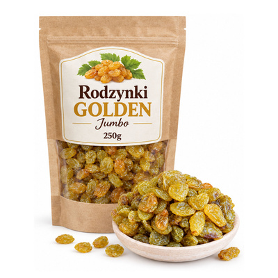 Rodzynki GOLDEN Jumbo 250g